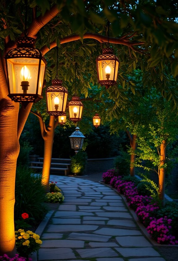 charming outdoor lantern ambiance