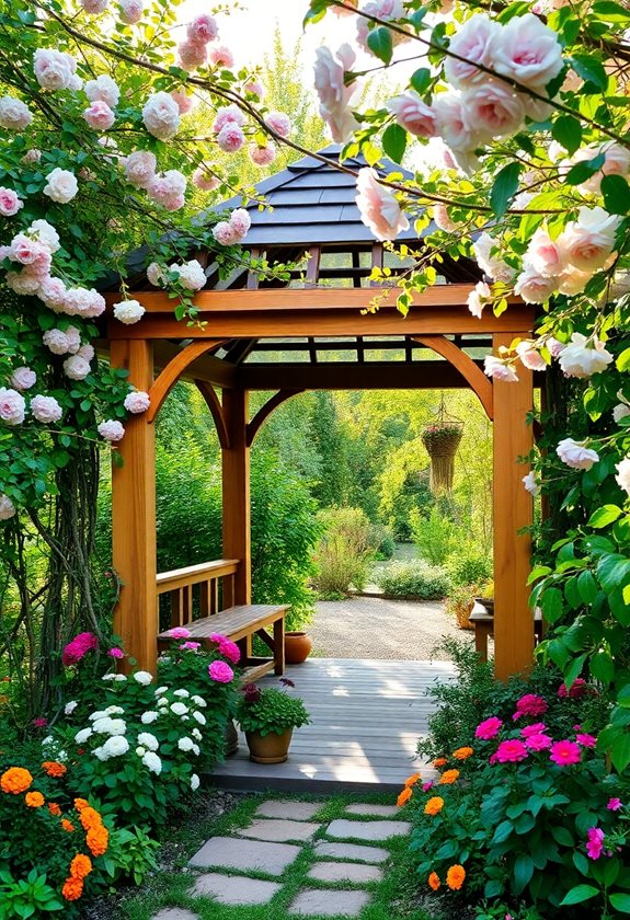 charming outdoor retreat structure