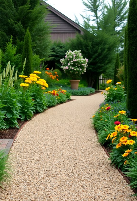 charming practical garden pathways