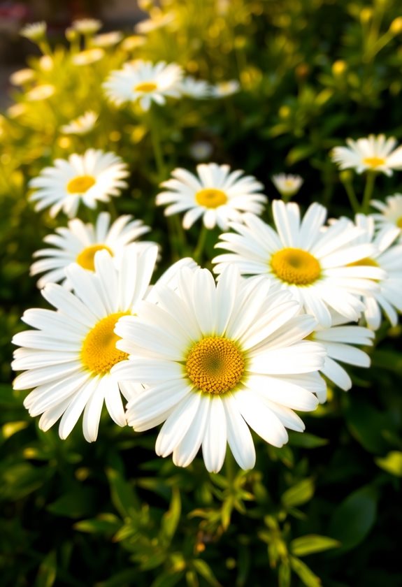 cheerful daisies for gardens