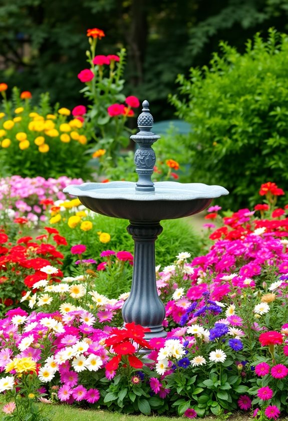 choose a garden focal point