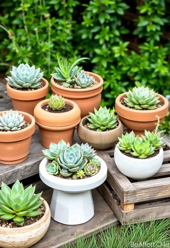 choose appropriate planting containers