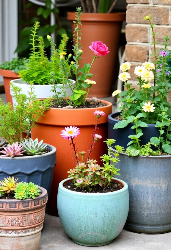 choose appropriate pot size