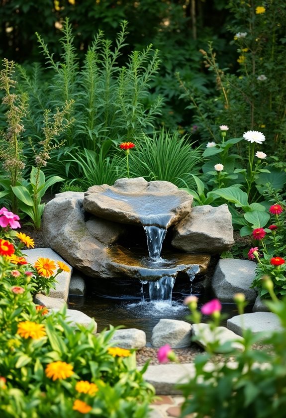 choose ideal fountain placement