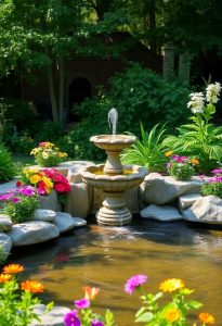 choosing garden water features