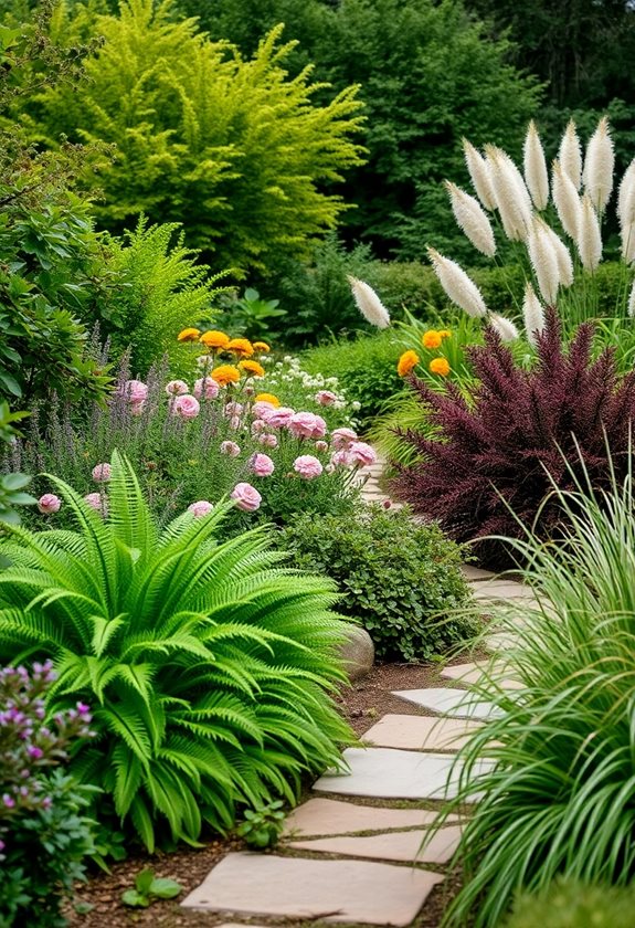 choosing serene garden plants