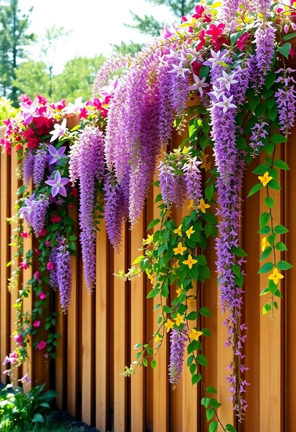 climbing flowers for gardens