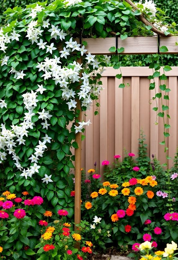 climbing plants enhance gardens