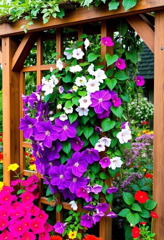 climbing plants for trellises