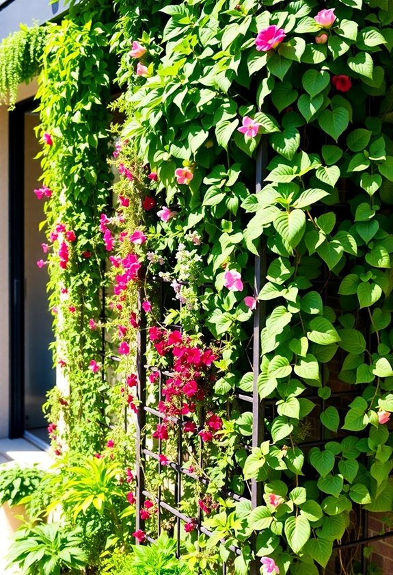 climbing plants require care