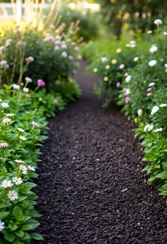 cocoa hulls enhance gardens