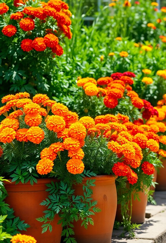 colorful easy care garden blooms