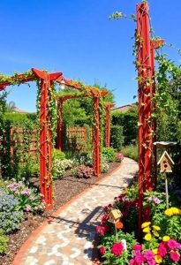 colorful features for gardens