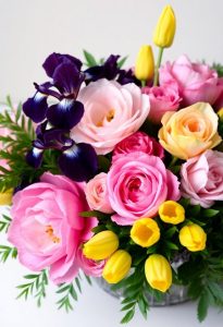 colorful flowers for arrangements