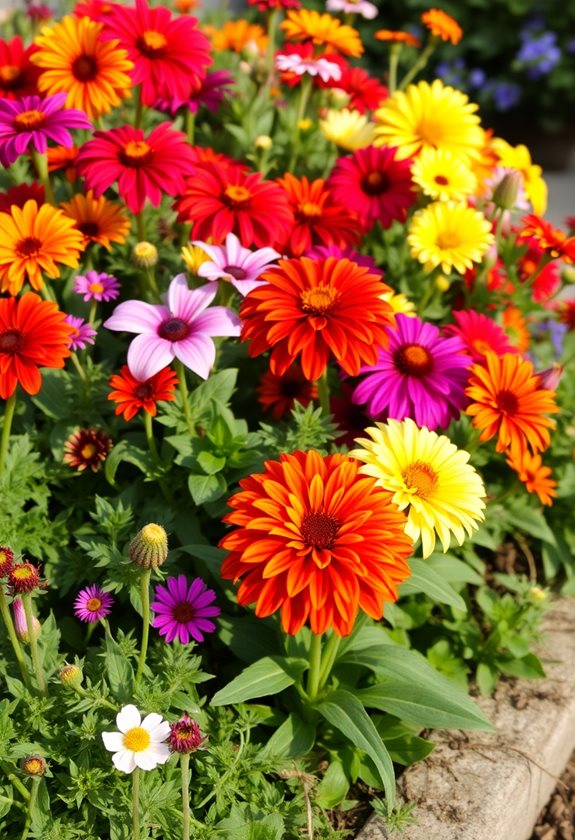 colorful garden design principles