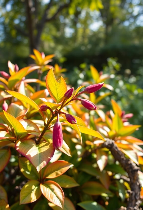 colorful garden texture balance