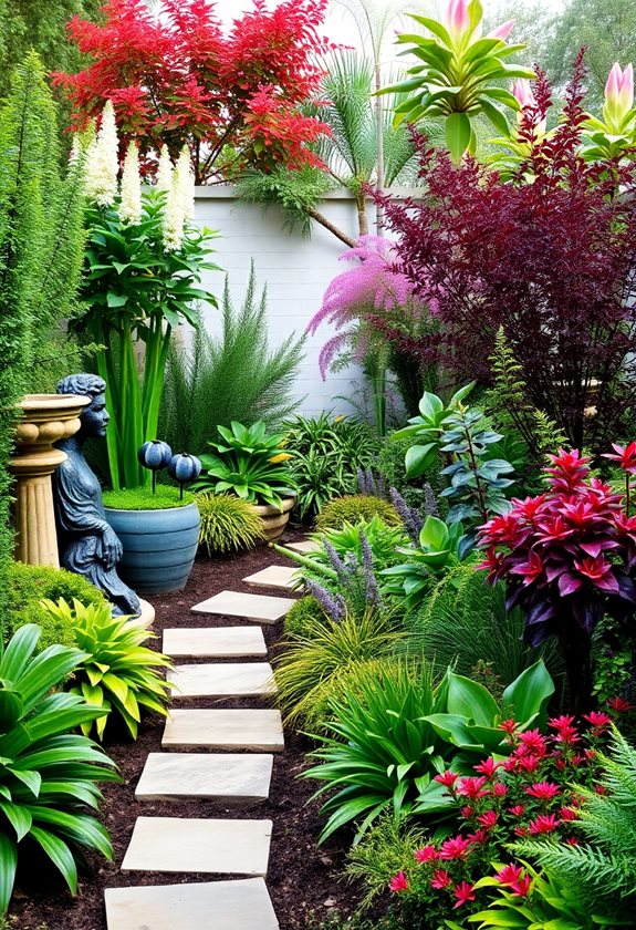 colorful seasonal themed plants