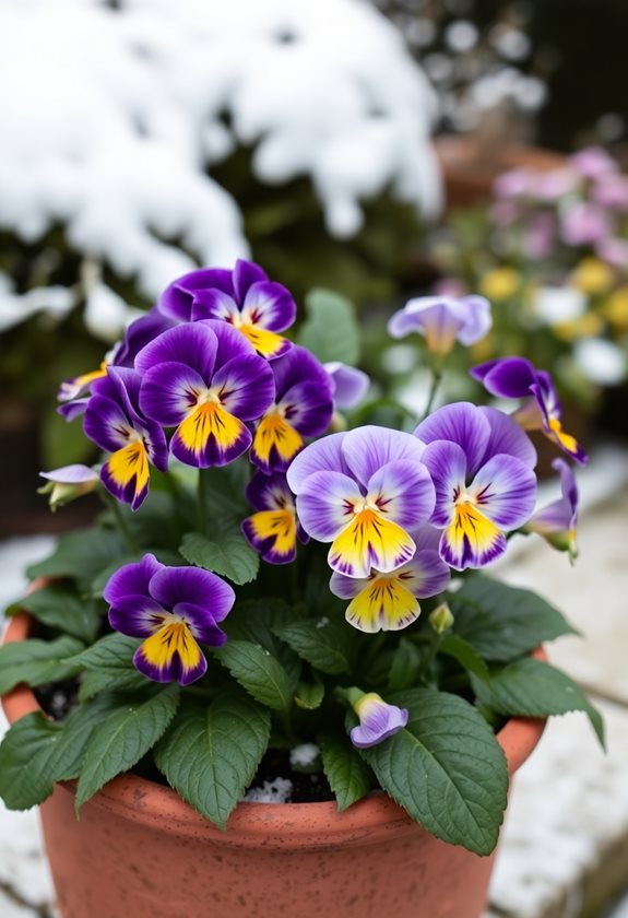colorful winter flower choice