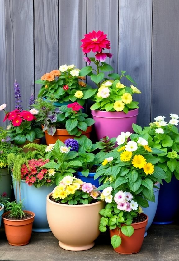 companion planting container tips
