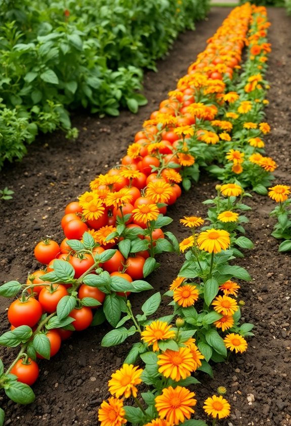 companion planting enhances growth