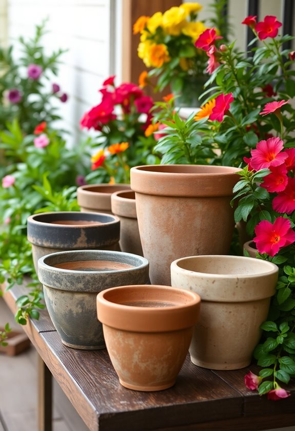consider pot depth carefully