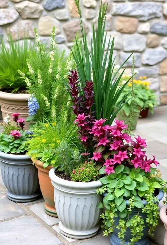 container garden layout design
