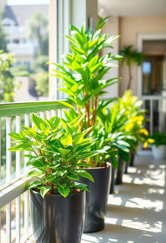 container gardens improve air quality