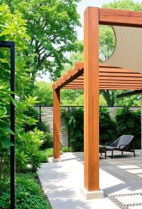 contemporary garden structure ideas