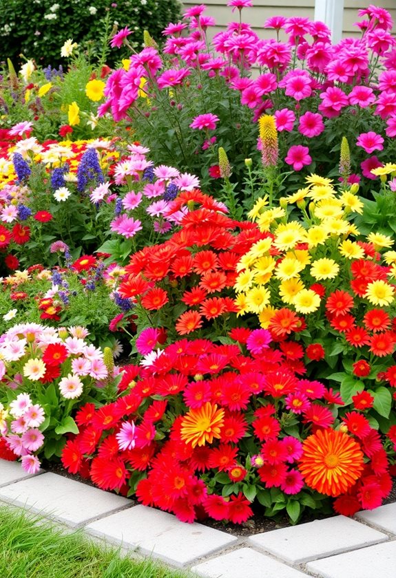 continuous seasonal flower blooms