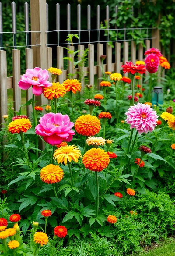 continuous seasonal garden blooms