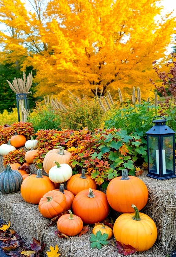 cozy autumn harvest decor