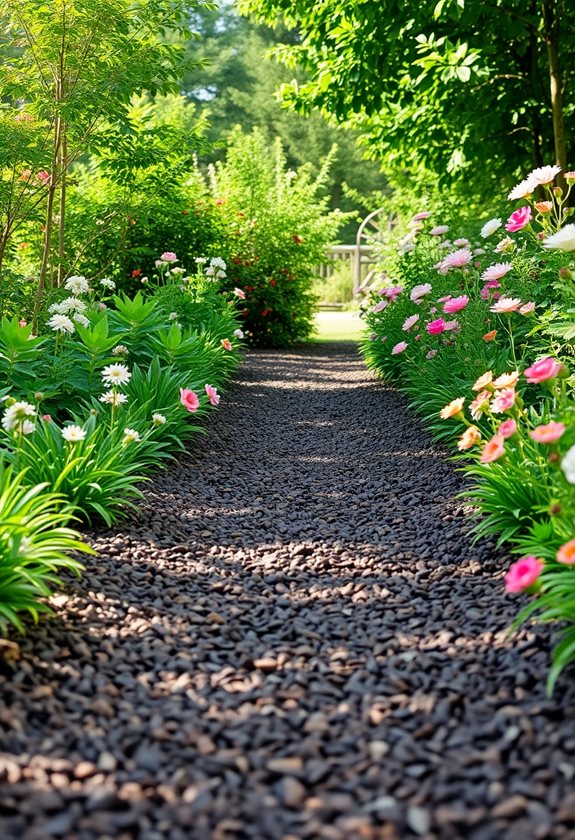 cozy cushy garden pathways