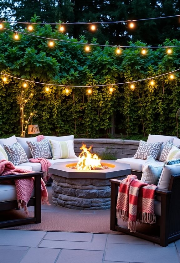cozy fire pit gatherings