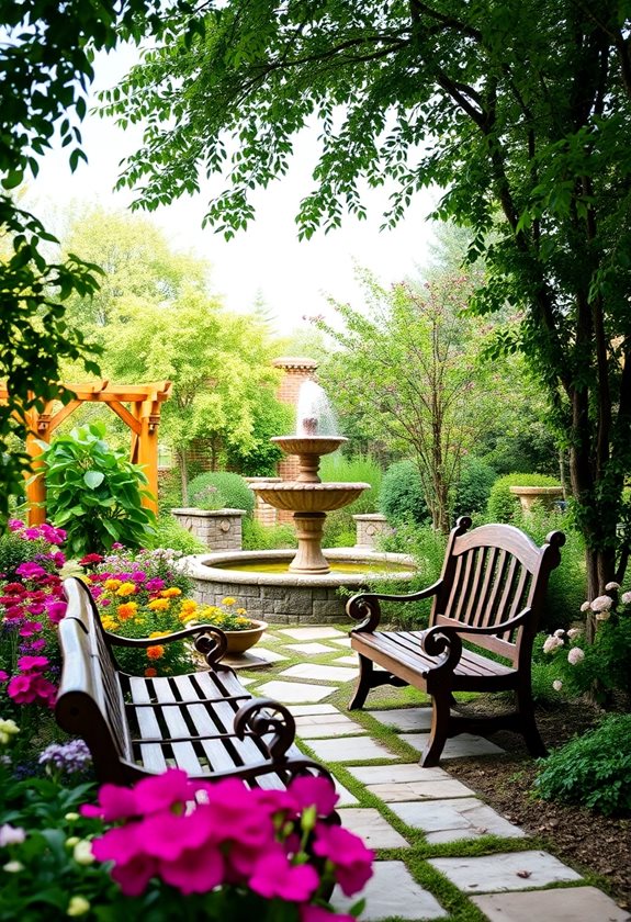 cozy garden seating ideas