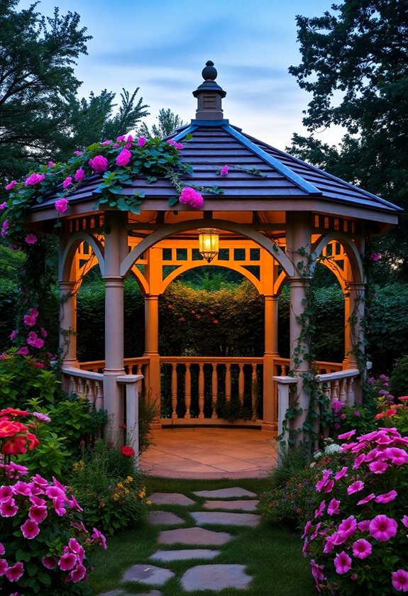 cozy gathering spot outdoors