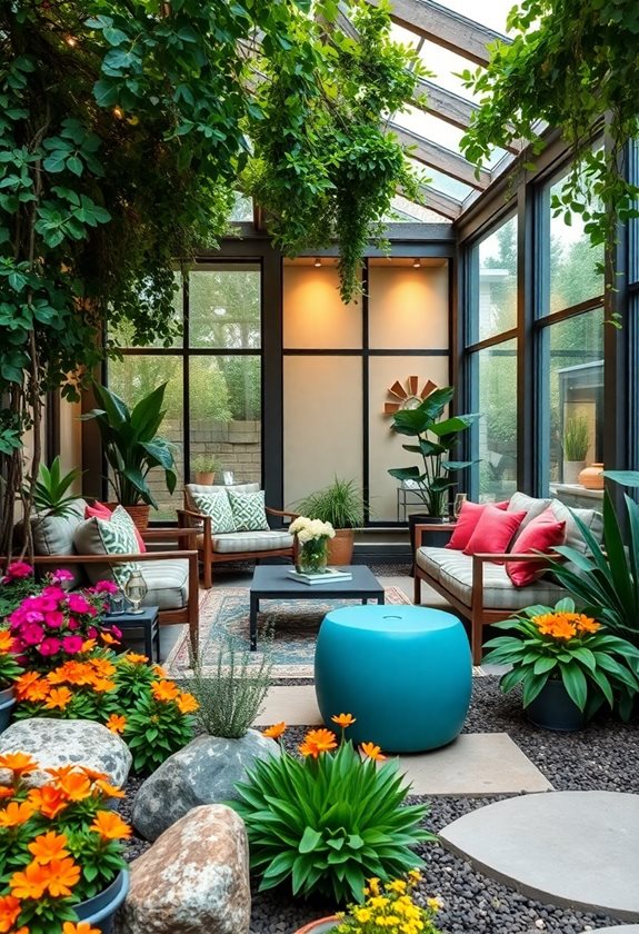 cozy multi functional garden retreat