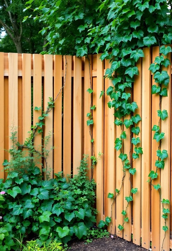 cozy secure wooden fencing