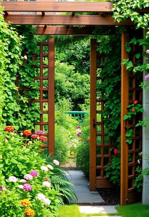 create private garden oasis
