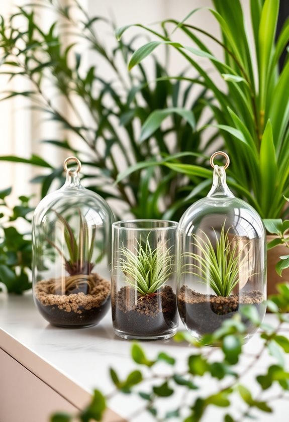 creative air plant displays