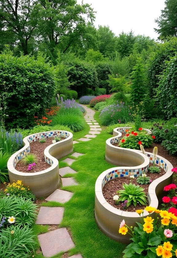 creative functional garden beds