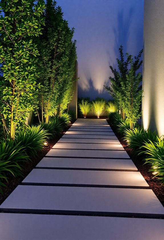 creative modern garden pathways