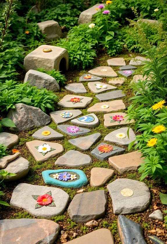 creative path stone customization