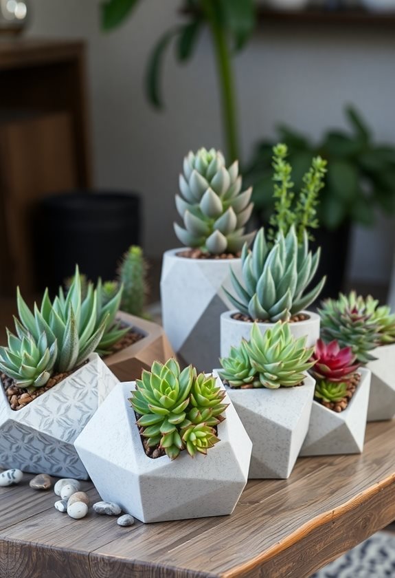 creative succulent container ideas