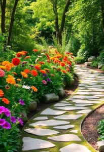 curved pathways enhance beauty