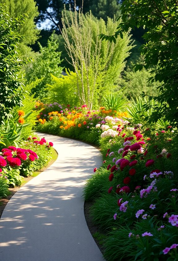 curved pathways enhance exploration