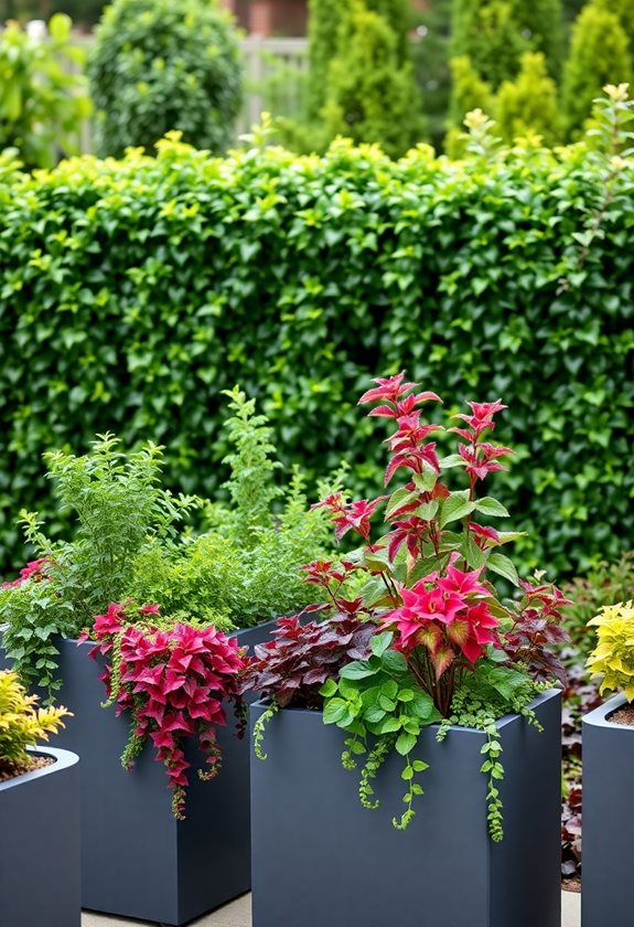 customizable climbing plant boxes