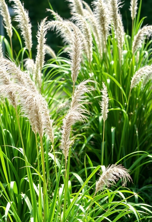 decorative grasses enhance gardens
