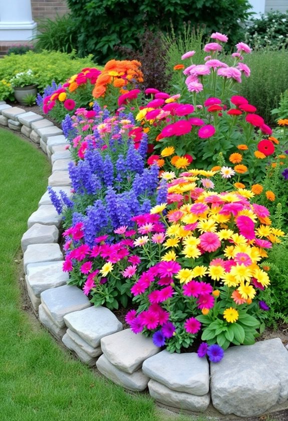 defined edges enhance gardens