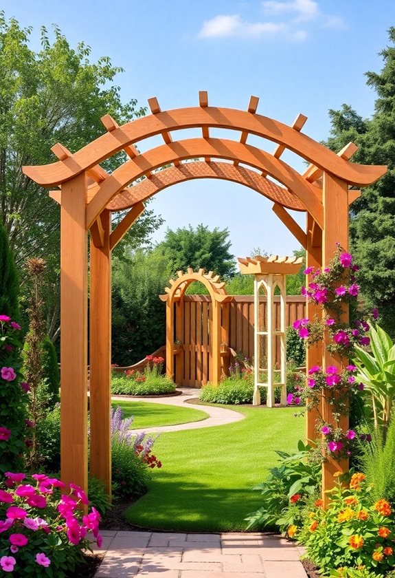 designing your garden archway