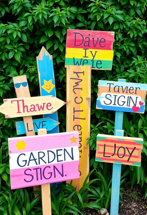 diy garden sign ideas